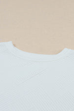 Load image into Gallery viewer, White Ultra Loose Textured 2pcs Slouchy Outfit - Fashion Queen -  28
