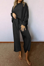 Load image into Gallery viewer, White Ultra Loose Textured 2pcs Slouchy Outfit - Fashion Queen -  7
