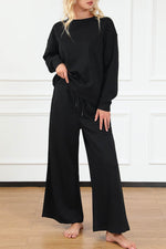 Load image into Gallery viewer, White Ultra Loose Textured 2pcs Slouchy Outfit - Fashion Queen -  8
