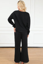 Load image into Gallery viewer, White Ultra Loose Textured 2pcs Slouchy Outfit - Fashion Queen -  9
