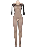 Load image into Gallery viewer, YesX YX864Q Fishnet Sparkly Bodystocking Up To 5XL
