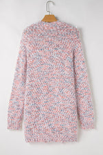 Load image into Gallery viewer, Yellow Multicolor Confetti Open Front Knit Cardigan - Fashion Queen -  14
