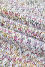Load image into Gallery viewer, Yellow Multicolor Confetti Open Front Knit Cardigan - Fashion Queen -  5
