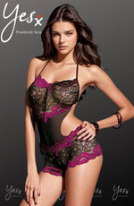 Load image into Gallery viewer, YesX YX224 Teddy Black/Rose - Fashion Queen -  1
