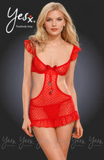Load image into Gallery viewer, YesX YX518 Skirt Set Red - Fashion Queen -  1
