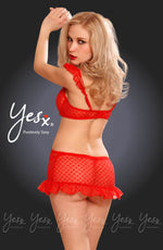 Load image into Gallery viewer, YesX YX518 Skirt Set Red - Fashion Queen -  3
