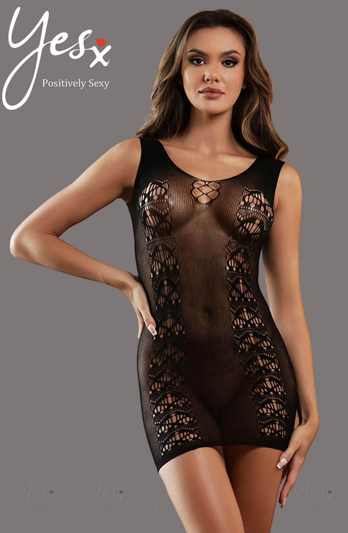 YesX YX820 Dress Black - Fashion Queen -  12