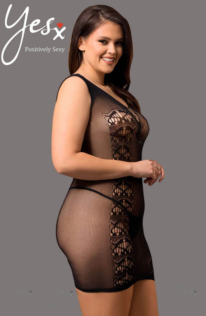 YesX YX820Q Plus size Dress - Fashion Queen -  2