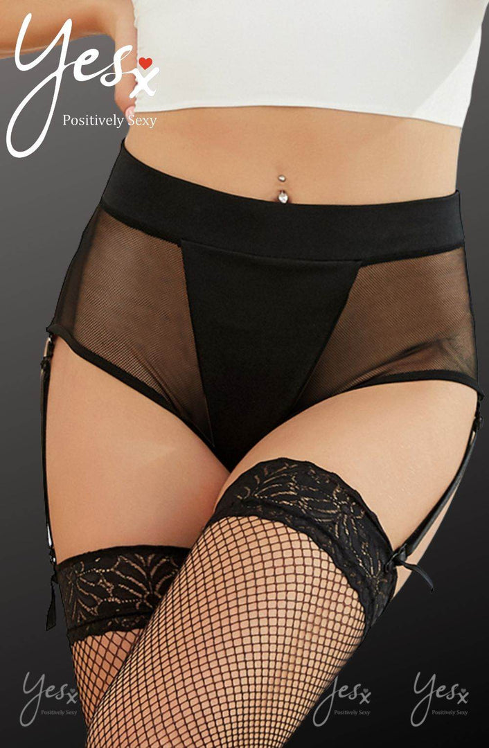 YesX YX821 Gartered Panty - Fashion Queen -  1