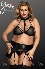 Load image into Gallery viewer, YesX YX823Q Bra Set Black - Fashion Queen -  7
