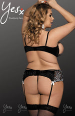 Load image into Gallery viewer, YesX YX825Q Bra Set Black - Fashion Queen -  2
