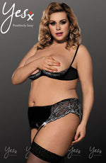 Load image into Gallery viewer, YesX YX825Q Bra Set Black - Fashion Queen -  3

