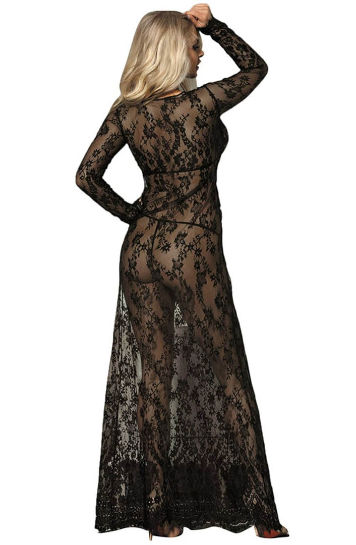 YesX YX826 Long Gown & Thong - Fashion Queen -  7