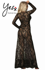 Load image into Gallery viewer, YesX YX826 Long Gown &amp; Thong - Fashion Queen -  8
