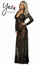Load image into Gallery viewer, YesX YX826 Long Gown &amp; Thong - Fashion Queen -  9
