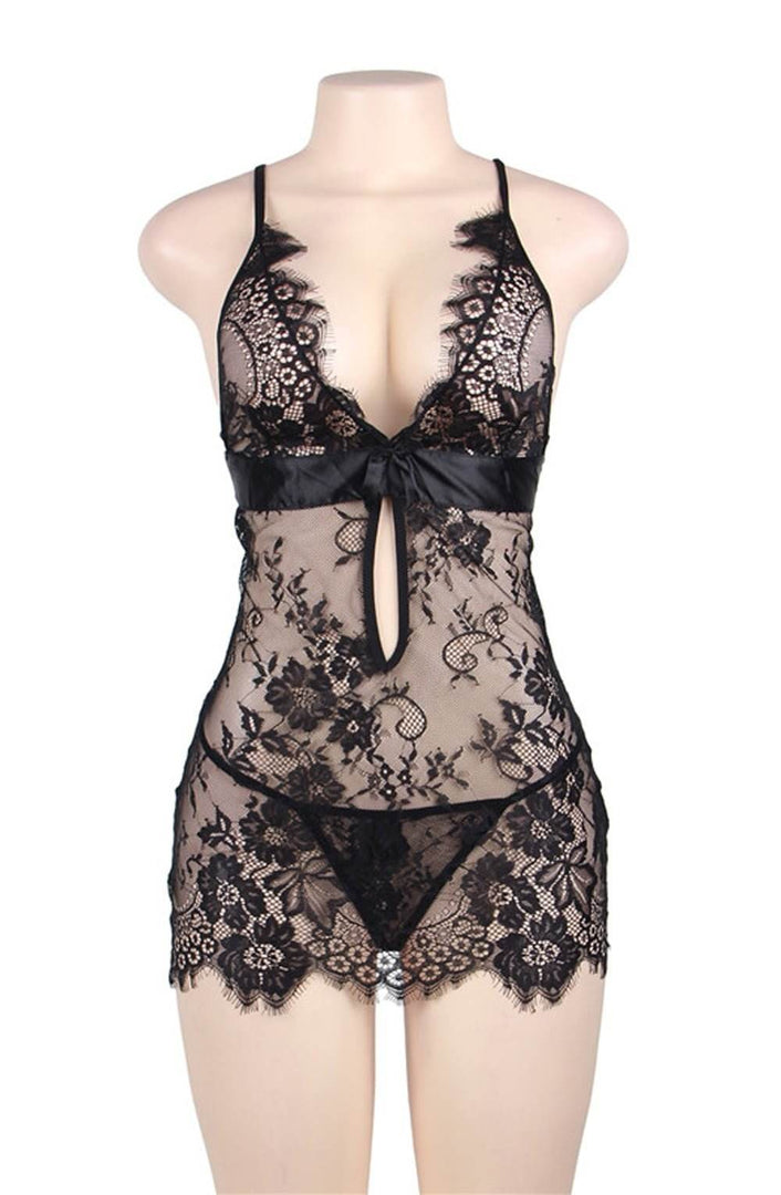 YesX YX829 Chemise Black - Fashion Queen -  4