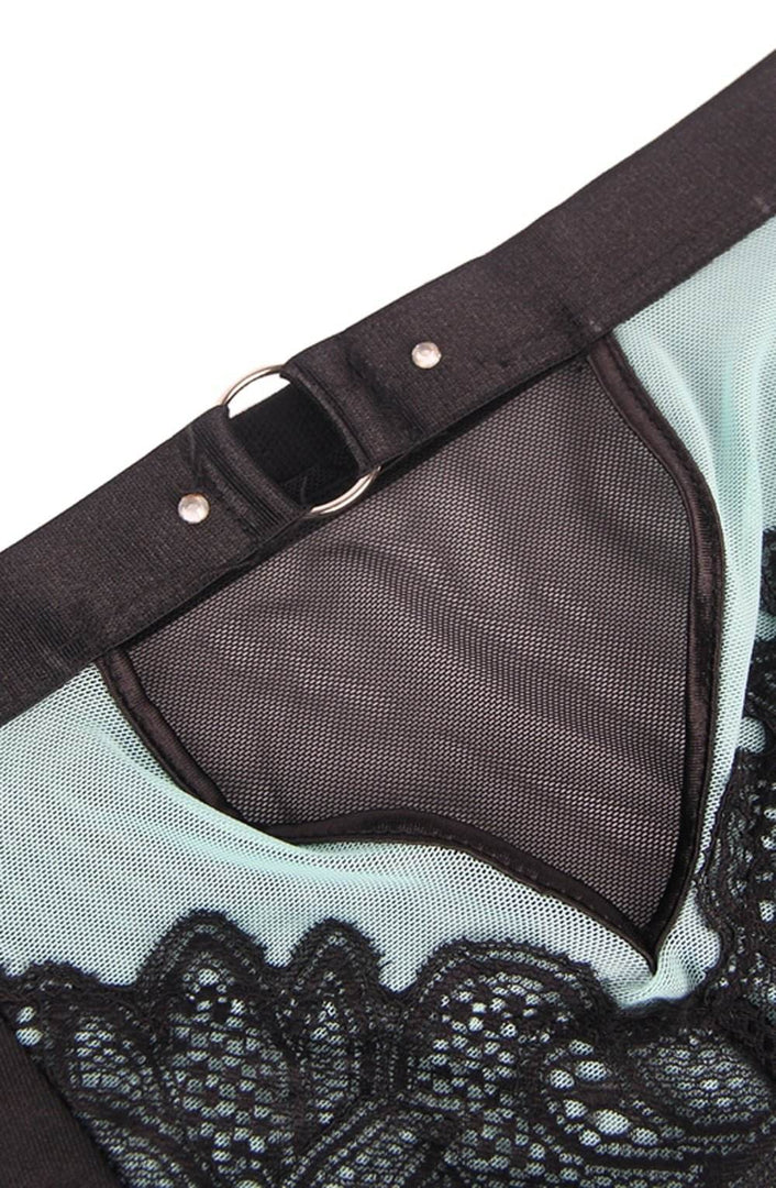 YesX YX830 Blue Bra Set - Fashion Queen -  14