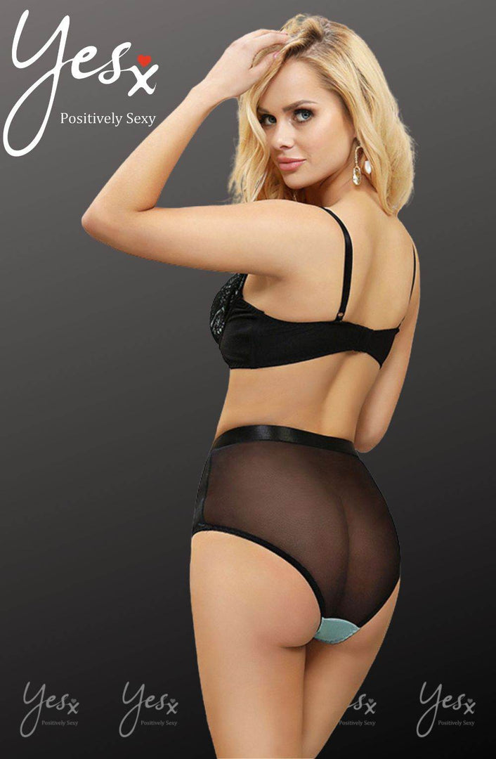 YesX YX830 Blue Bra Set - Fashion Queen -  17