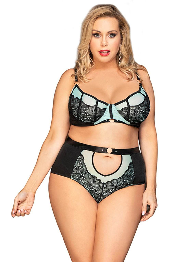 YesX YX830Q Blue Bra Set - Fashion Queen -  12