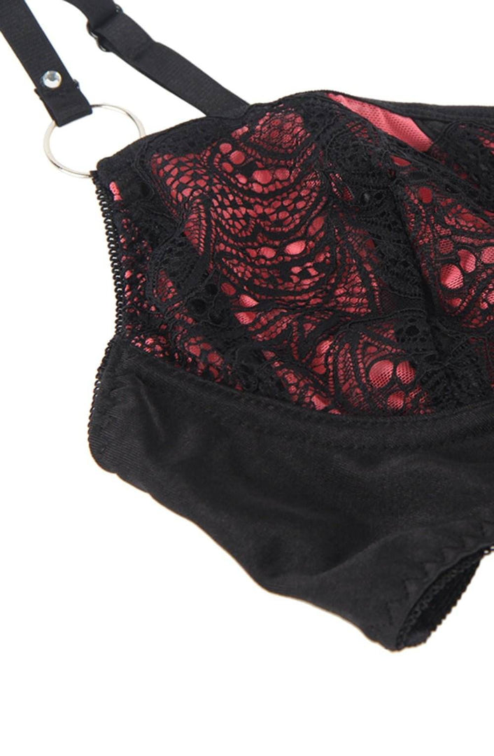 YesX YX831 Bra Set Pink - Fashion Queen -  5