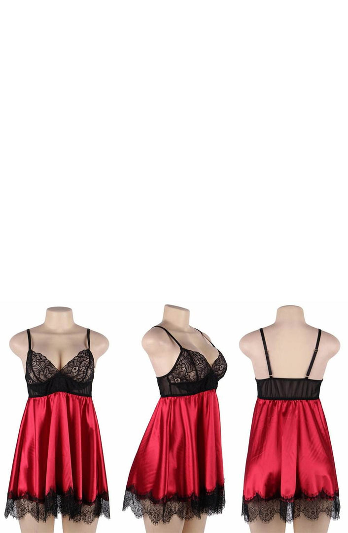 YesX YX832 Babydoll & Blindfold - Fashion Queen -  2