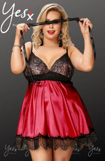 Load image into Gallery viewer, YesX YX832Q Babydoll &amp; Blindfold - Fashion Queen -  3
