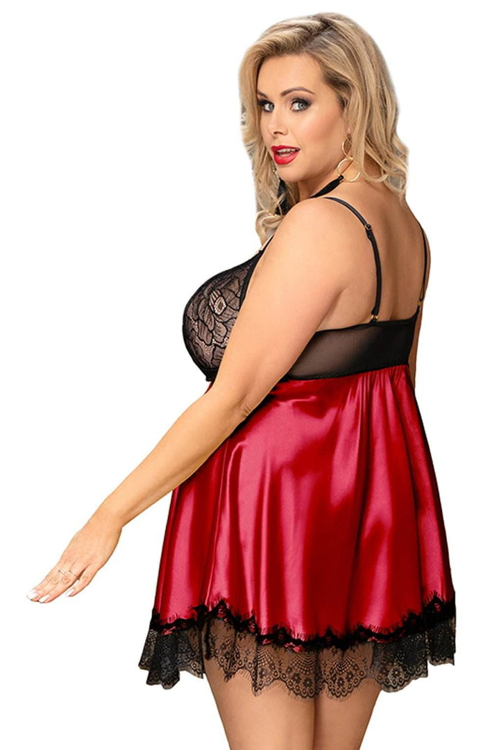 YesX YX832Q Babydoll & Blindfold - Fashion Queen -  5