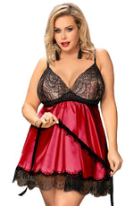 Load image into Gallery viewer, YesX YX832Q Babydoll &amp; Blindfold - Fashion Queen -  7
