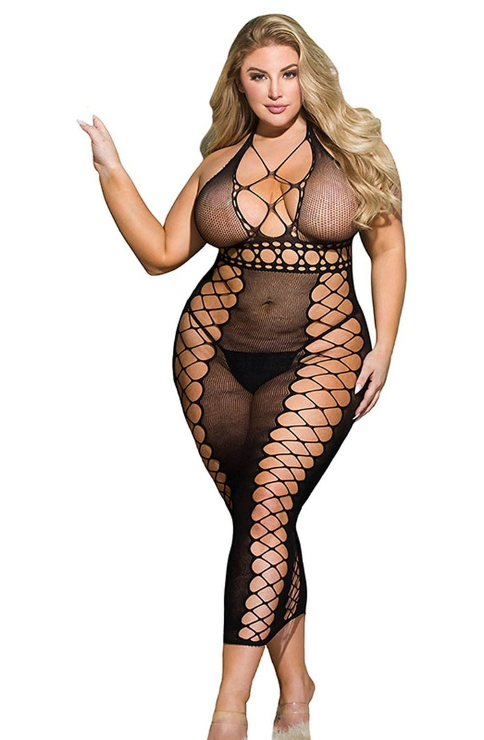 YesX YX834Q Bodystocking Dress - Fashion Queen -  4