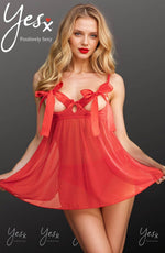 Load image into Gallery viewer, YesX YX841 Red Babydoll Set - Fashion Queen -  1

