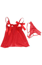 Load image into Gallery viewer, YesX YX841 Red Babydoll Set - Fashion Queen -  16
