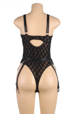 Load image into Gallery viewer, YesX YX846 Black Bodysuit - Fashion Queen -  13
