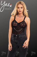 Load image into Gallery viewer, YesX YX846 Black Bodysuit - Fashion Queen -  3
