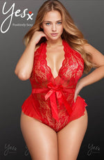 Load image into Gallery viewer, YesX YX856Q Hot Red Teddy - Fashion Queen -  1
