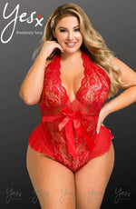 Load image into Gallery viewer, YesX YX856Q Hot Red Teddy - Fashion Queen -  10
