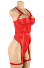 Load image into Gallery viewer, YesX YX858 Red Bodysuit - Fashion Queen -  4
