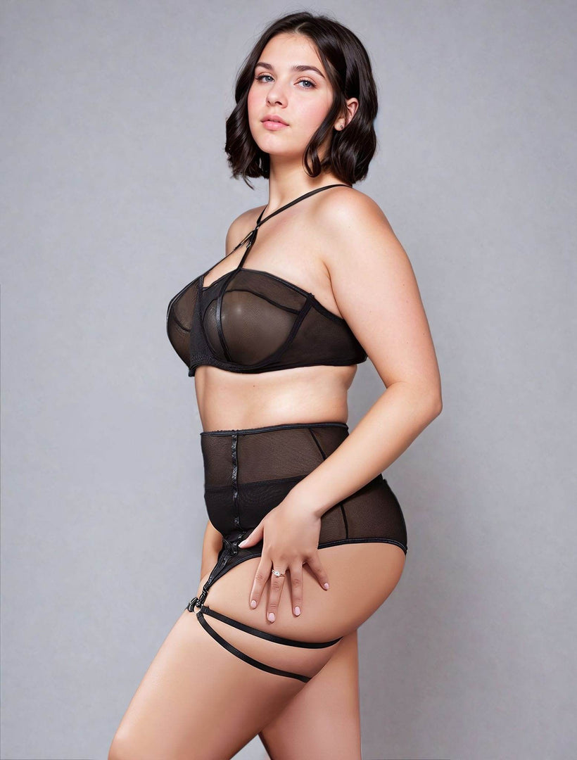 YesX YX868Q Three Piece Bra Set - Fashion Queen -  4