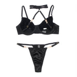 Load image into Gallery viewer, YesX YX871 Hollow Cut Halter Bra Set - Fashion Queen -  13
