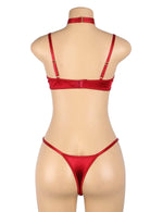 Load image into Gallery viewer, YesX YX872Q Hollow Cut Halter Bra Set Up To 2XL - Fashion Queen -  5
