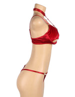 Load image into Gallery viewer, YesX YX872Q Hollow Cut Halter Bra Set Up To 2XL - Fashion Queen -  6

