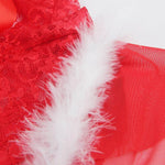 Load image into Gallery viewer, YesX YX874 Christmas Lace Halter Neck Teddy - Fashion Queen -  7
