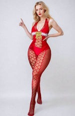 Load image into Gallery viewer, YesX YX876 Christmas Fluffy Bodystocking - Fashion Queen -  6
