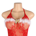 Load image into Gallery viewer, YesX YX879 Christmas Sexy Red Bodystocking - Fashion Queen -  9
