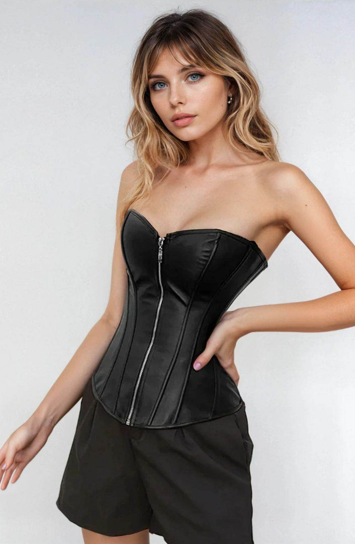 YesX YX888 Stunning Black Corset Up to 4XL - Fashion Queen -  13