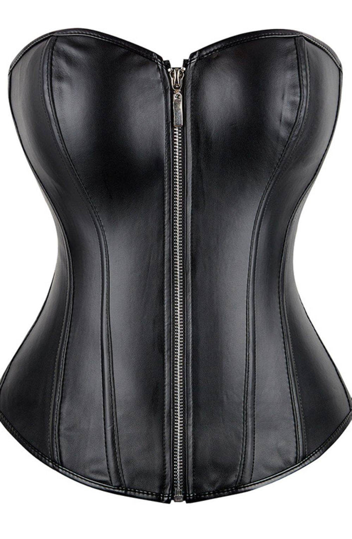 YesX YX888 Stunning Black Corset Up to 4XL - Fashion Queen -  2