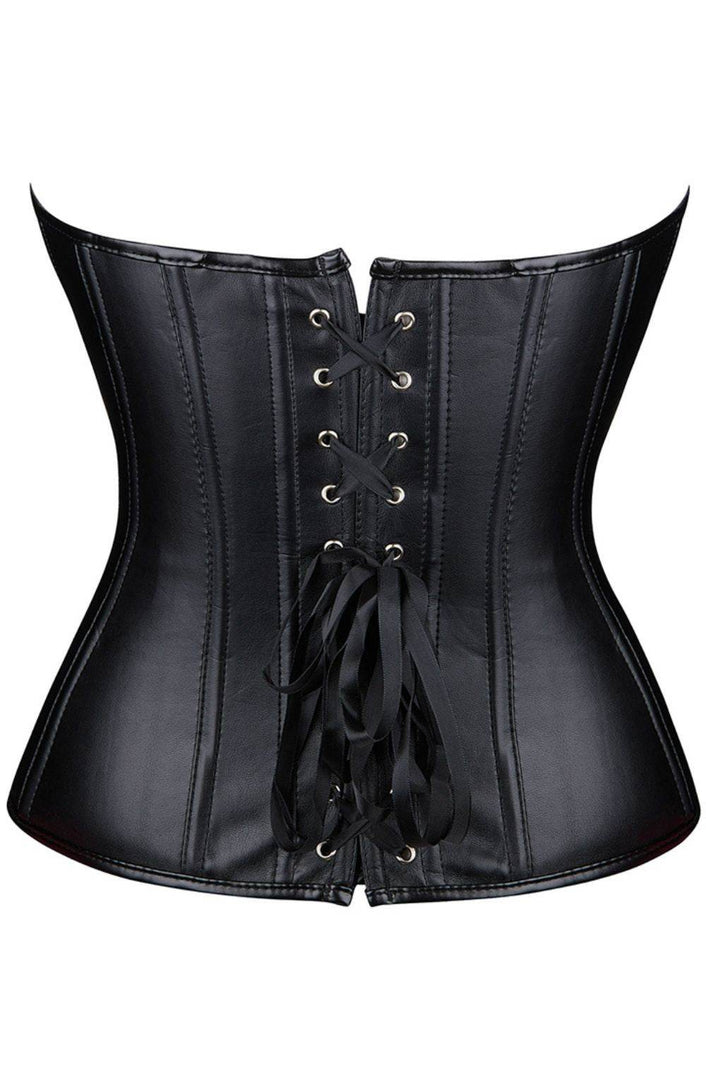 YesX YX888 Stunning Black Corset Up to 4XL - Fashion Queen -  7
