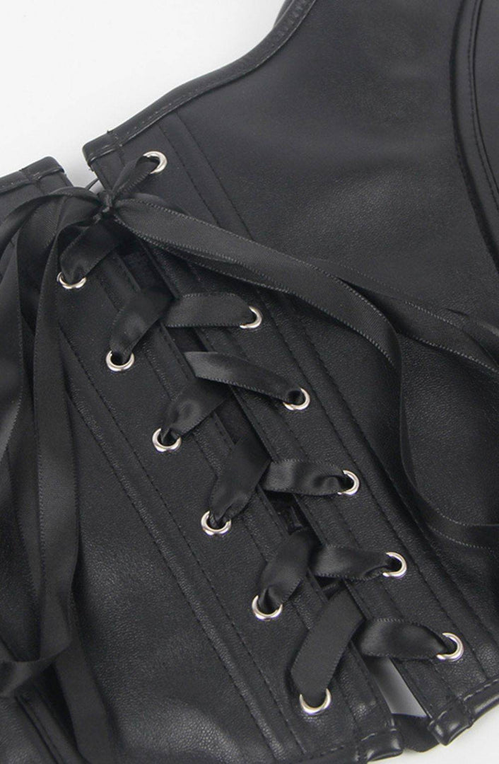 YesX YX888 Stunning Black Corset Up to 4XL - Fashion Queen -  8