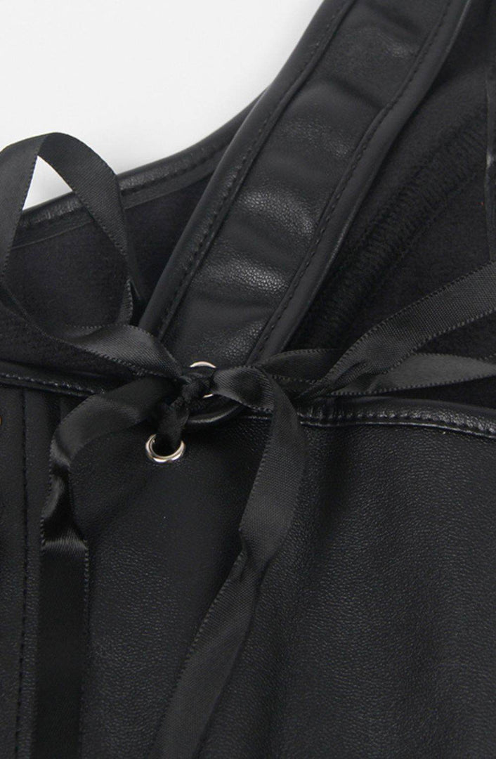 YesX YX889 Sexy Corset Black Up to 6XL - Fashion Queen -  4
