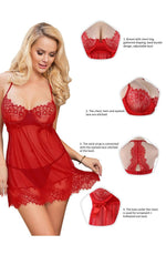 Load image into Gallery viewer, YesX YX952 Red Babydoll Set - Fashion Queen -  7
