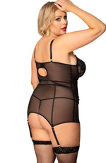 Load image into Gallery viewer, YesX YX955Q Black Chemise - Fashion Queen -  5

